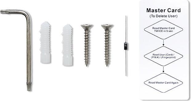 Image du produit Qoltec N--QOLTEC 52449 Code lock PROTEUS avec (Combinaison électronique de chiffres)