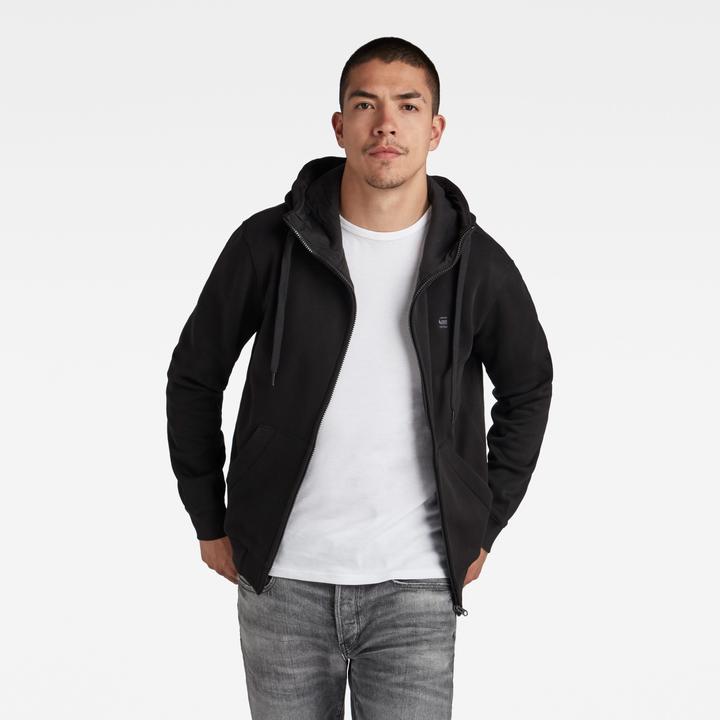 Produktbild G-Star Sweatjacke Sportlich Bequem sitzend Premium core hdd zip sw l/s (M)