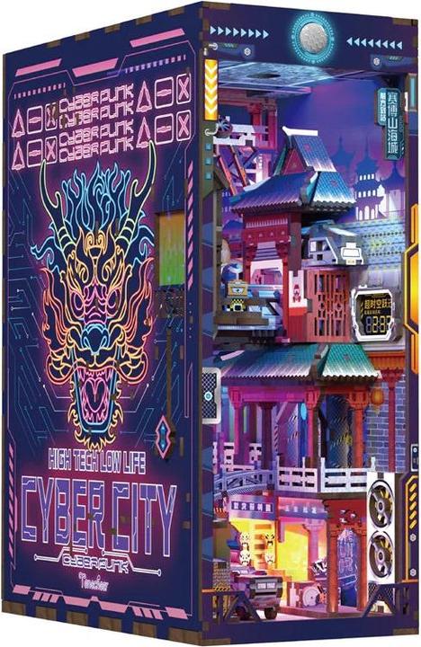 Actual product image Tonecheer Cyber City - Book Nook