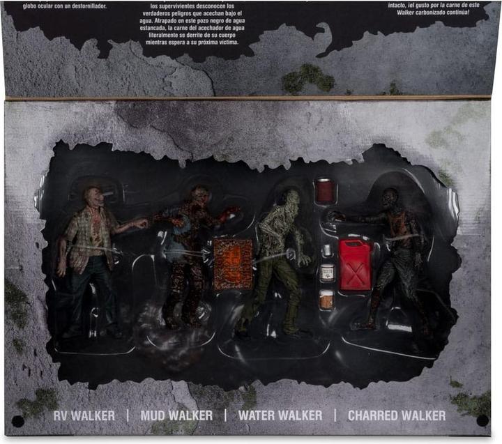 Produktbild McFarlane The Walking Dead Actionfiguren 4er-Pack Walkers 13 cm
