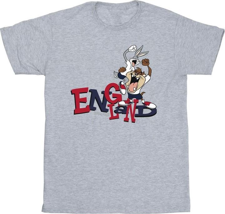 Looney Tunes Bugs & Taz England TShirt (L)