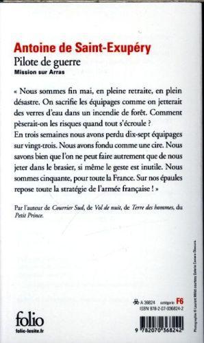 Image du produit Pilote de guerre. Mission sur Arras (Français, Saint-Exupéry Antoine de, 2015)