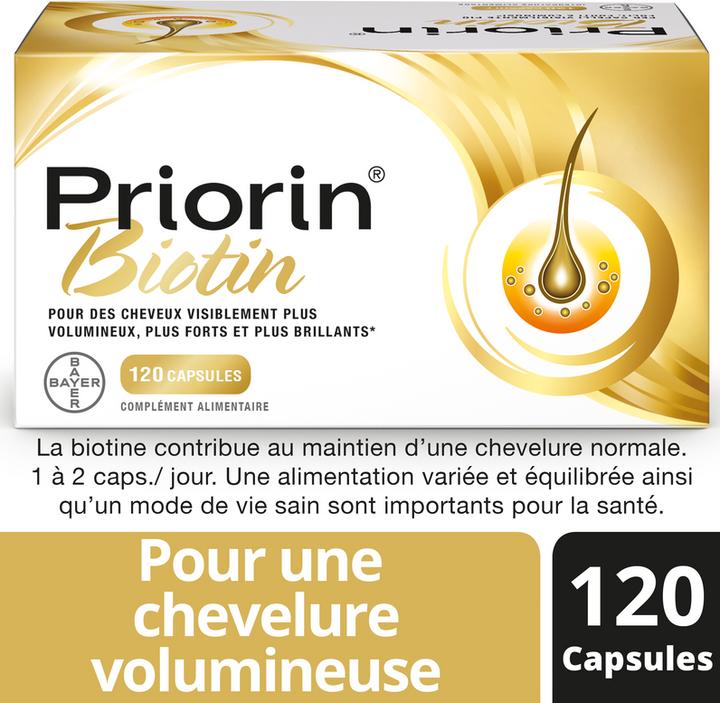Produktbild Priorin Biotin (120 Stück, Kapseln, 500 g)