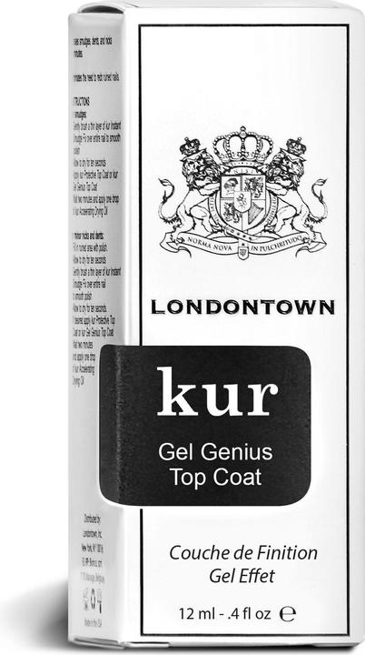Immagine prodotto Londontown Cure - Gel Genius Top Coat (Trasparente, Topcoat)