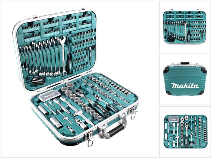 Actual product image Makita P-90532 227 pieces with case