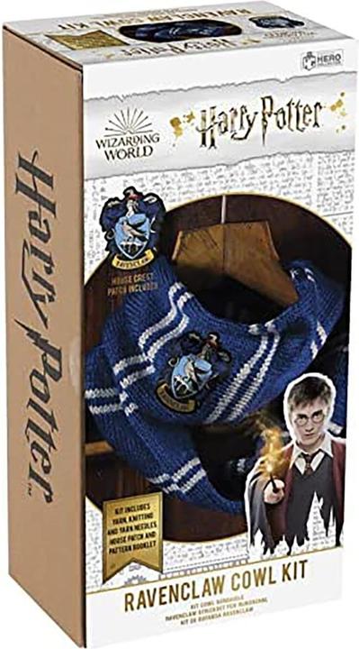 Image du produit Thumbs Up Harry Potter Kit à tricoter écharpe tubulaire Ravenclaw