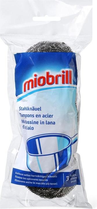 Miobrill Stahlknäuel (3 Stk.)