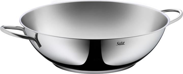 Silit Wok (32 cm, Wok, Acciaio inossidabile)