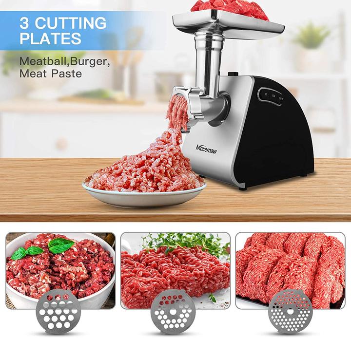 Actual product image Nictemaw Electric meat grinder