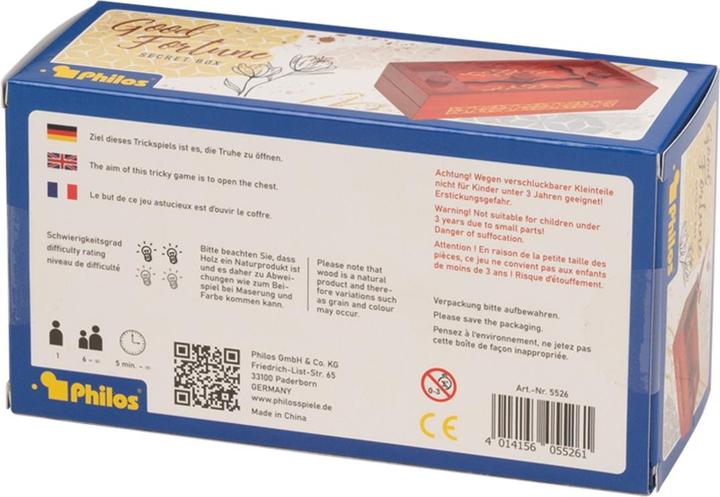 Image du produit Philos Japanese Secret Box Good Fortune (Allemand, Français, Italien, Anglais)