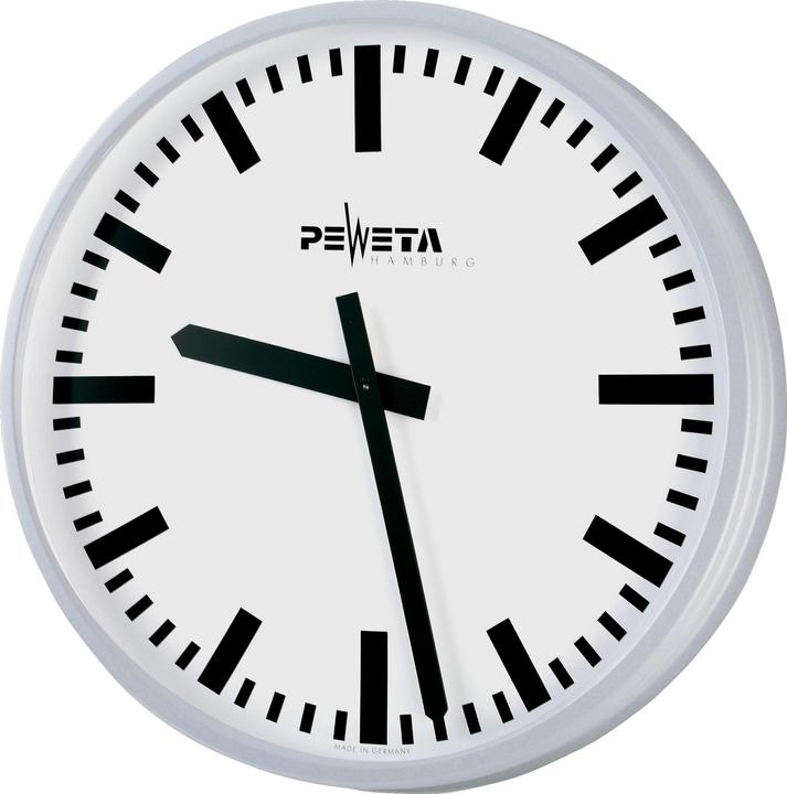 Peweta Horloge murale grand format ø 52 cm, alimentation secteur (52 cm)