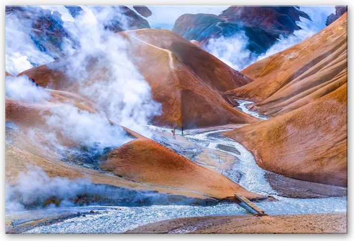 Actual product image Trenddeko Volcanic Highlands of Iceland (60 x 40 cm)