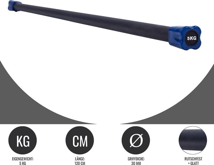 Actual product image Gorilla Sports Weight bar