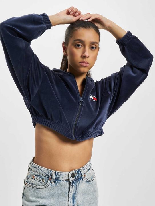 Produktbild Tommy Hilfiger Tommy Jeans Super Crop Velour - 98491 (M)