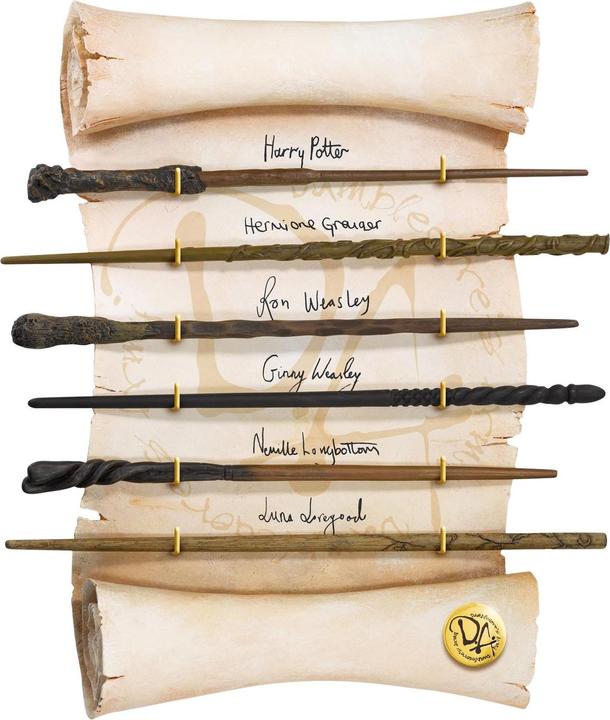 Actual product image Noble Collection Harry Potter Wand Collection Dumbledore's Army