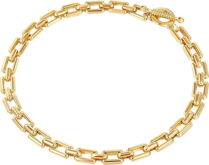 Produktbild Lulu & Jane Damen Metall-Legierung gelbgold 46,0 cm - 29663 (Metall-Legierung, 46 cm)