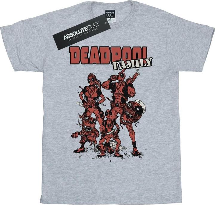 Actual product image Mens Deadpool Family Group T-Shirt (L)