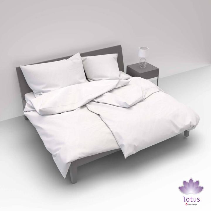 Actual product image Lotus Bettwaren Satin uni (Duvet cover, 160 x 210 cm)