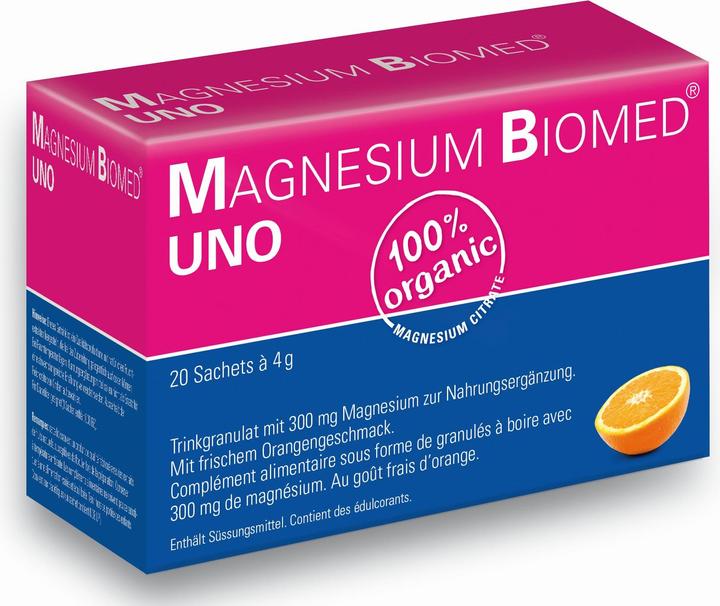 Actual product image Biomed Magnesium Uno (20 Piece, Sachet, 80 g)