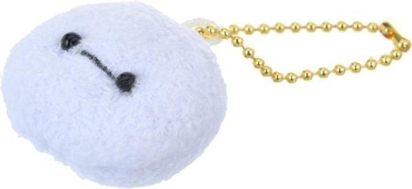 Actual product image Disney Baymax plush key ring Little Face