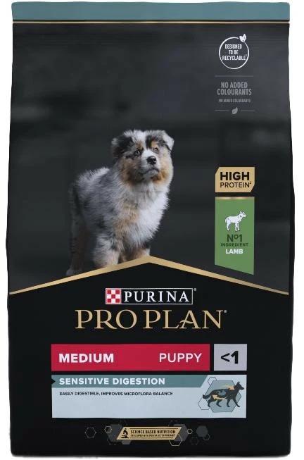 Produktbild Pro Plan Dog Medium Puppy OPTI DIGEST Lamm (Junior, 1 Stk., 12000 g)