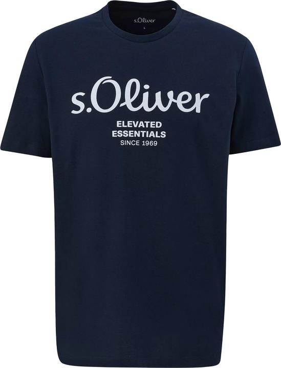 S.Oliver T-Shirt Casual Bequem sitzend Logo T-Shirt
