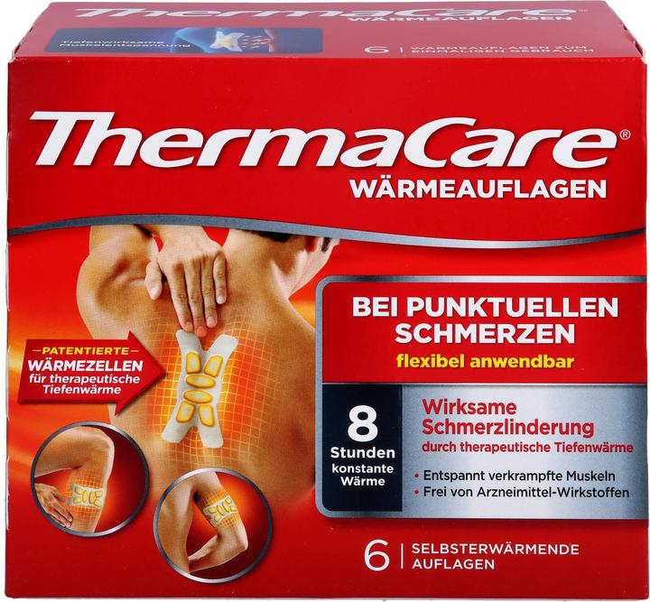 Produktbild Thermacare Wärmeauflagen wirksame Schmerzlinderung, 6 St. Pflaster (6 x)