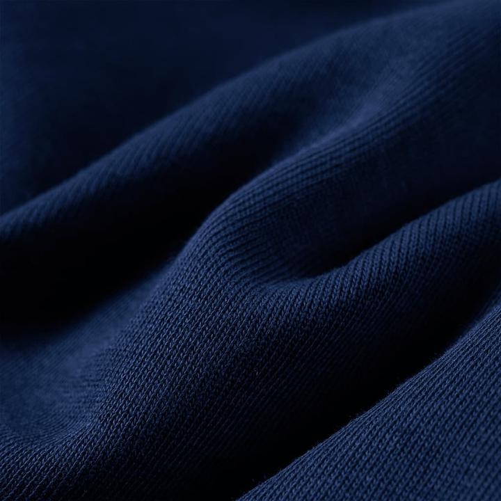 Immagine prodotto VidaXL Felpa con cappuccio per bambini blu navy 128,Materiale: 92 (128)