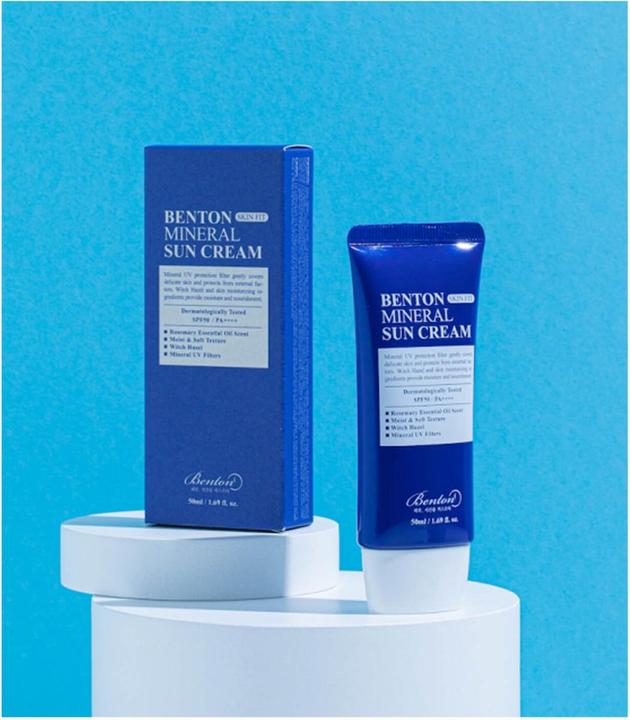 Immagine prodotto Benton Crema Solare Minerale Skin Fit (Crema solare, SPF 50, 50 ml)