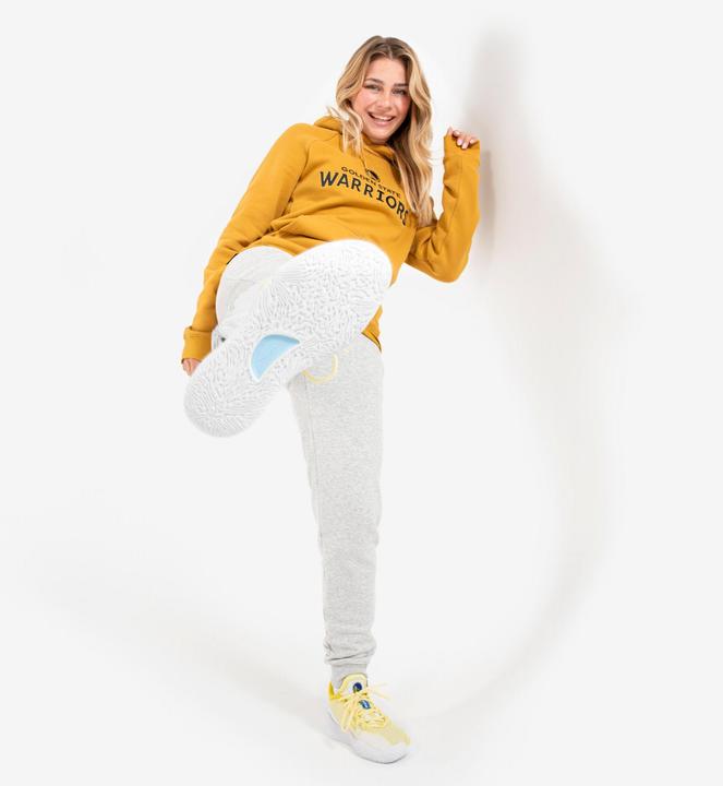 Produktbild Tarmak Damen/Herren Sweatshirt mit Kapuze Golden State Warriors - Hoodie 900 NBA gelb (M)