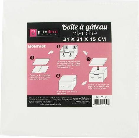 Produktbild Patisdécor Kuchenbox 20cm