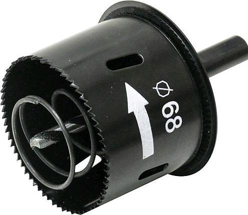 Immagine prodotto wolfcraft wolfcraft 1 Lochsäge mit Auswerfer ø68 mm (12 mm)