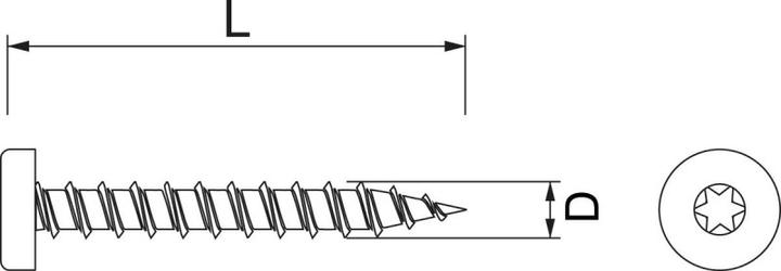 Produktbild OBO Bettermann BETTERMANN OTSP 5,0x50 A4
