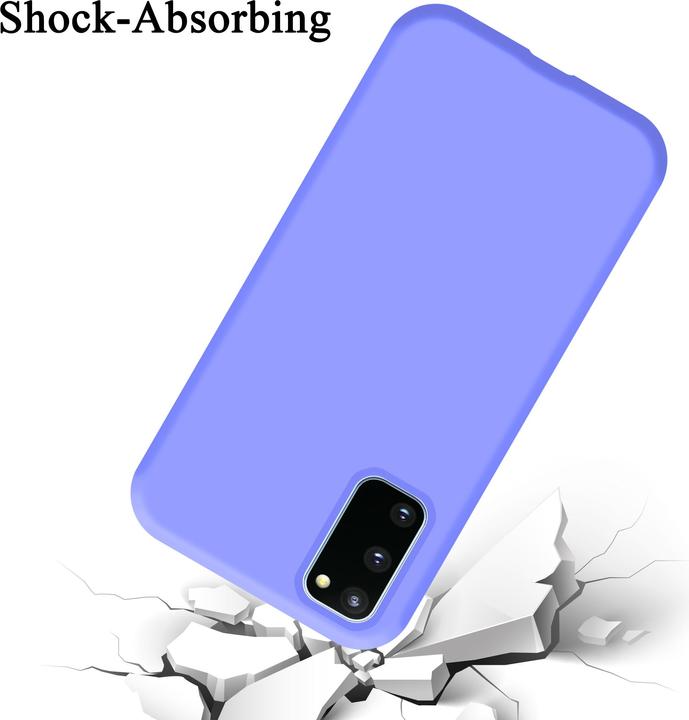 Actual product image Cadorabo TPU Liquid Silicone Case Cover (Samsung Galaxy S20 FE)
