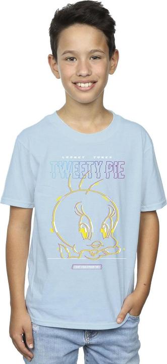 Actual product image Looney Tunes Boys Tweety Glitch T-Shirt (128)
