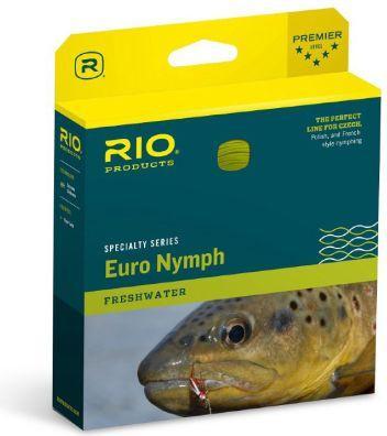 Actual product image Rio Products Euro Nymph Fliegenschnur in Orange/Sage/Olive (#2-5) kaufen