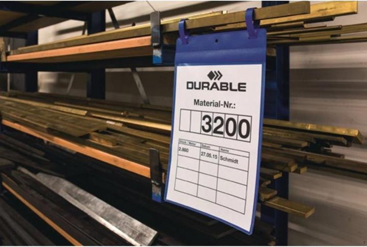 Produktbild Durable Kennzeichnungstaschen mit Lasche (A5, Quer)