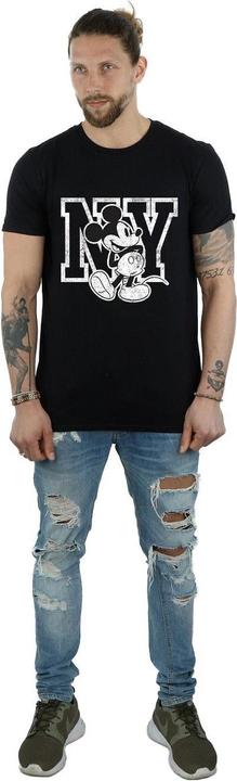 Immagine prodotto Disney Mickey Mouse NY Kicking Maglietta Uomo (XL)