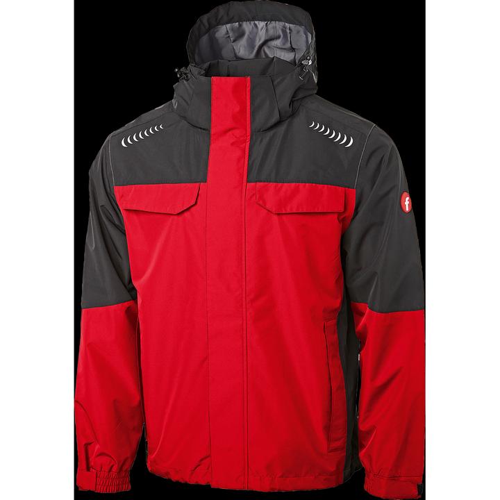 Immagine prodotto Magni Giacca da pioggia Plus rosso/nero taglia XL Fortis Elements (XL)