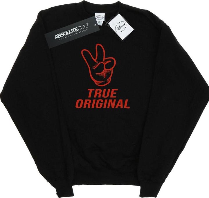Actual product image Disney Mens Mickey Mouse True Original Sweatshirt (XXL)
