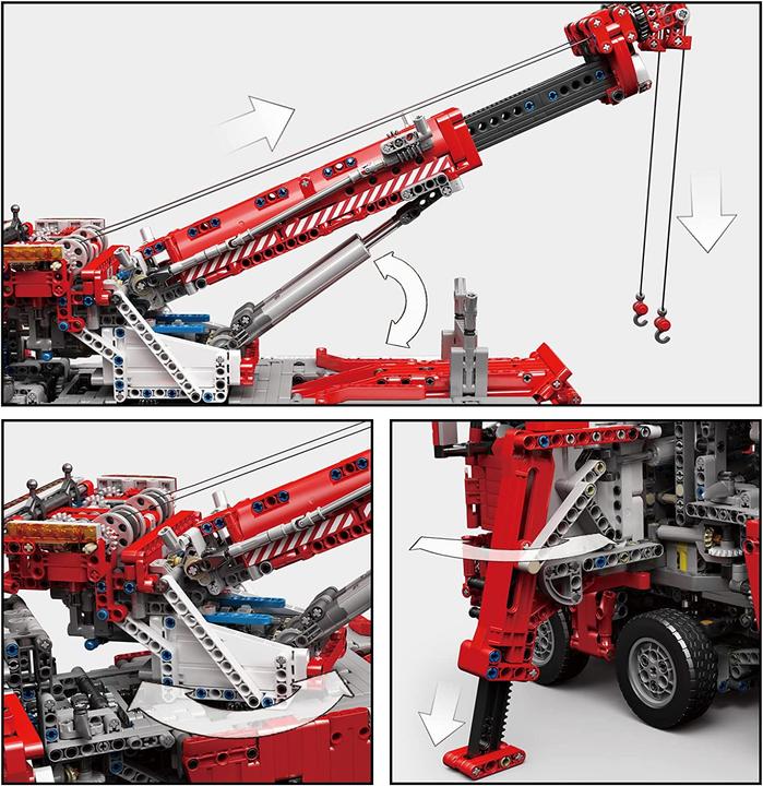 Image du produit Mould King Véhicule de remorquage des pompiers