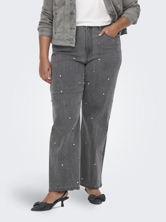 Produktbild Only CARHOPE Hohe Taille Weiter Beinschnitt Jeans Jeans mit weitem Bein (54)