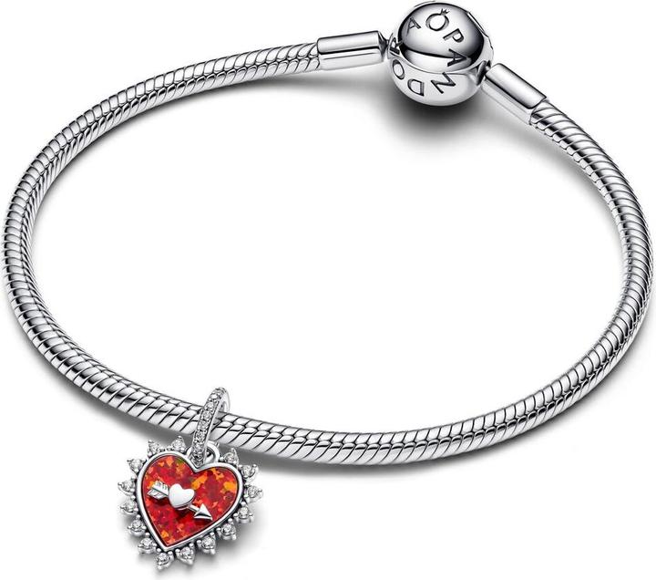 Image du produit Pandora Spinnable Arrow Heart Dangle Charm (Argent sterling 925)
