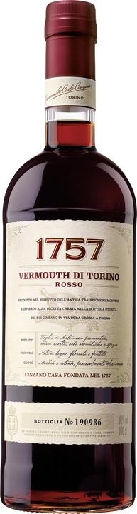 Image du produit Cinzano 1757 Rosso Vermouth d'Italie 16% Vol. 1l (16 %, Italie, 1 x 100 cl, Vermouth)