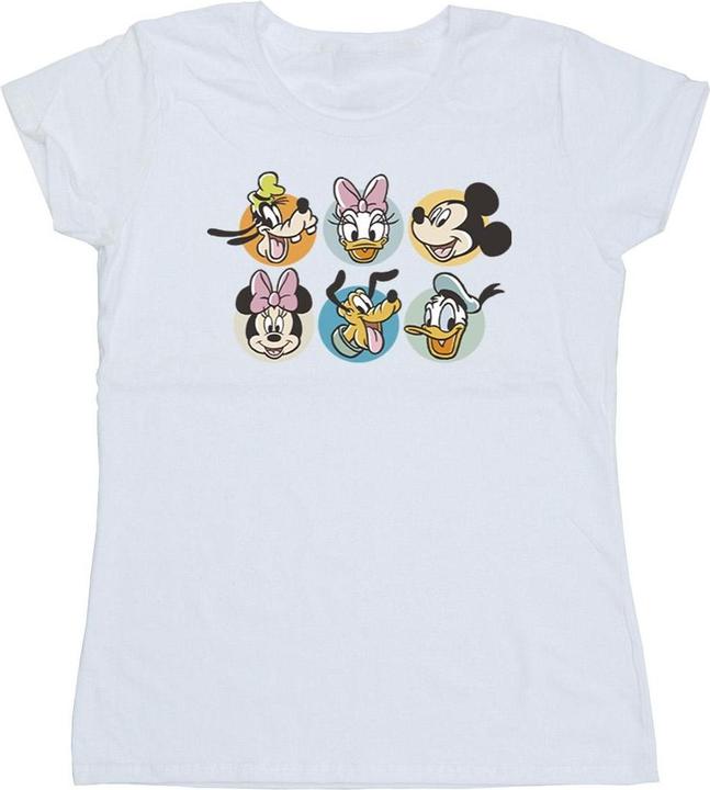 Disney Mickey Mouse And Friends Faces TShirt (S)