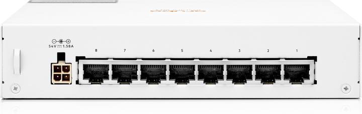 Actual product image HPE Aruba Instant On 1430 PoE Switch R8R46A (8 Ports)