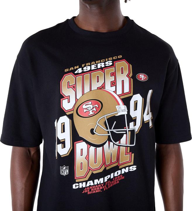 Image du produit New Era NFL Shirt - HELMET San Francisco 49ers noir (M)