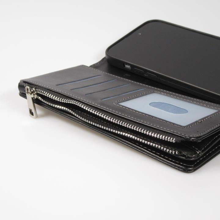 Produktbild PhoneLook Hülle Brieftaschen-Hülle luxuriös und raffiniert mit Magnet Verschluss & Münz- und Kartenfach (Apple iPhone 15 Pro)