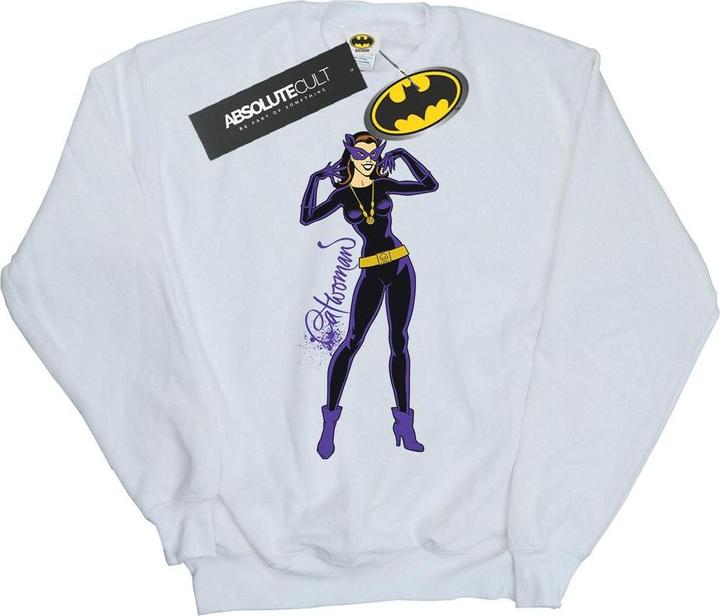 Produktbild Catwoman Happy Pose Sweatshirt Jungen (152, 158)