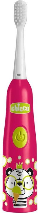 Actual product image Chicco Electric toothbrush, PANDA - 3Y+ - With replaceable battery (Oscillating toothbrush)